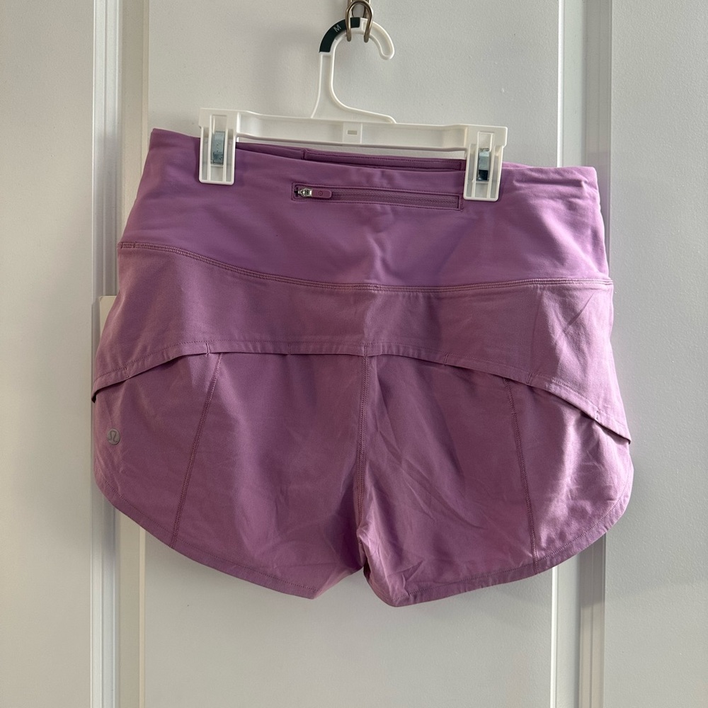 NWT lululemon speed shorts hi-rise 2.5”